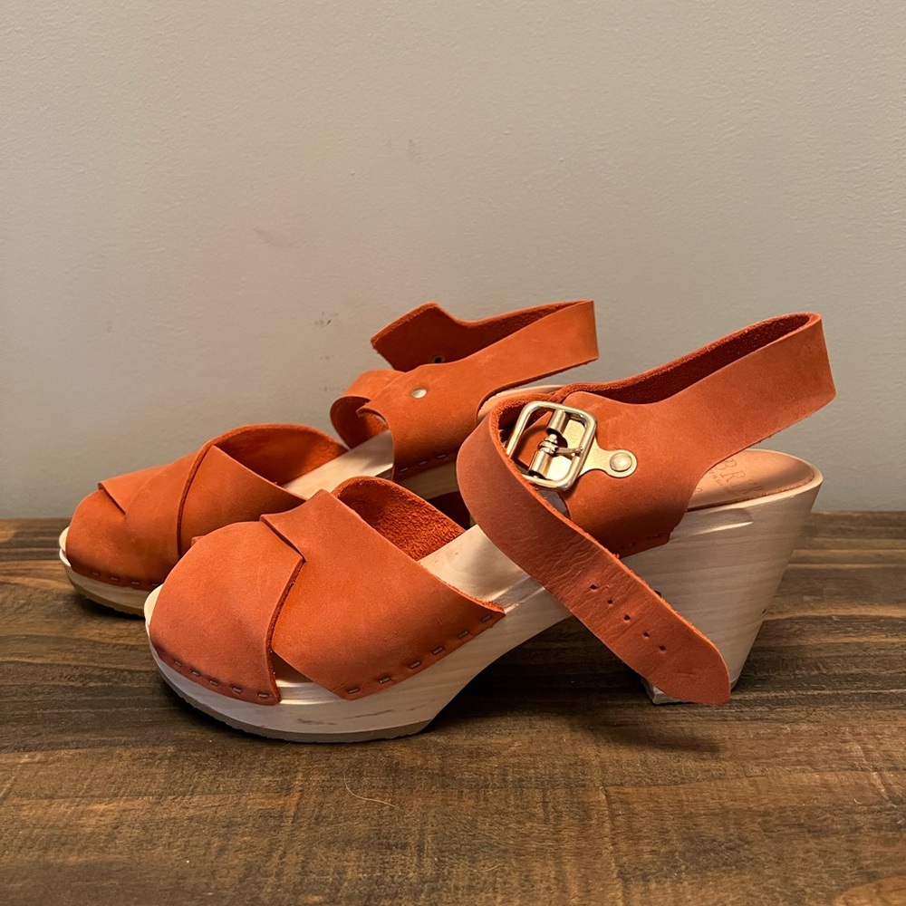 Bryr Emma - Paprika Nubuck Sz8